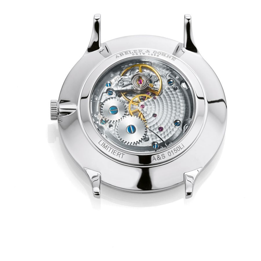puristische und klassische Armbanduhr
