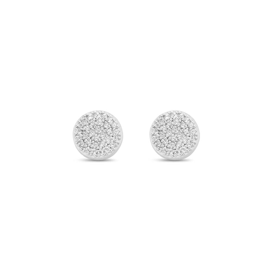 Pave´ Ohrstecker - Silber 925 & Zirkonia