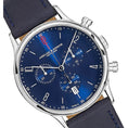 Bild in Galerie-Betrachter laden, sportlich & chick -  Chronograph mit blauem Zifferblatt