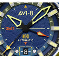 Bild in Galerie-Betrachter laden, Hawker Hunter Atlas GMT – Herrenarmbanduhr - Automatik