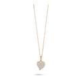 Bild in Galerie-Betrachter laden, Zartes Collier mit Herz Anhänger Silber 925 & Roségold- Sparkling
