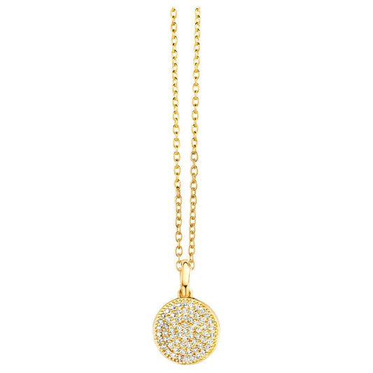 zauberhaftes Collier – Silber & Gelbgold