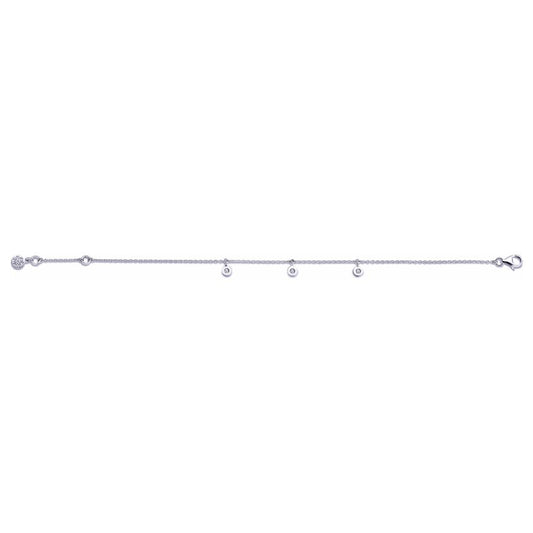 filigranes Armkettchen in Silber 925 mit Zirkonia