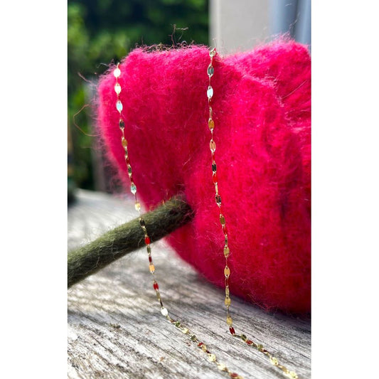Filigranes Collier „Fantasy“ - Gelbgold