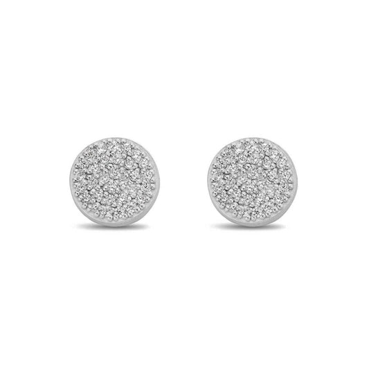 Pave´ Ohrstecker - Silber 925 & Zirkonia