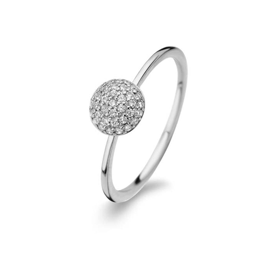 filigraner Ring aus Silber 925 & Zirkonia