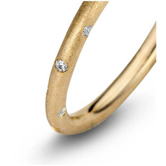 filigraner Ring Silber & Gelbgold & Zirkonia