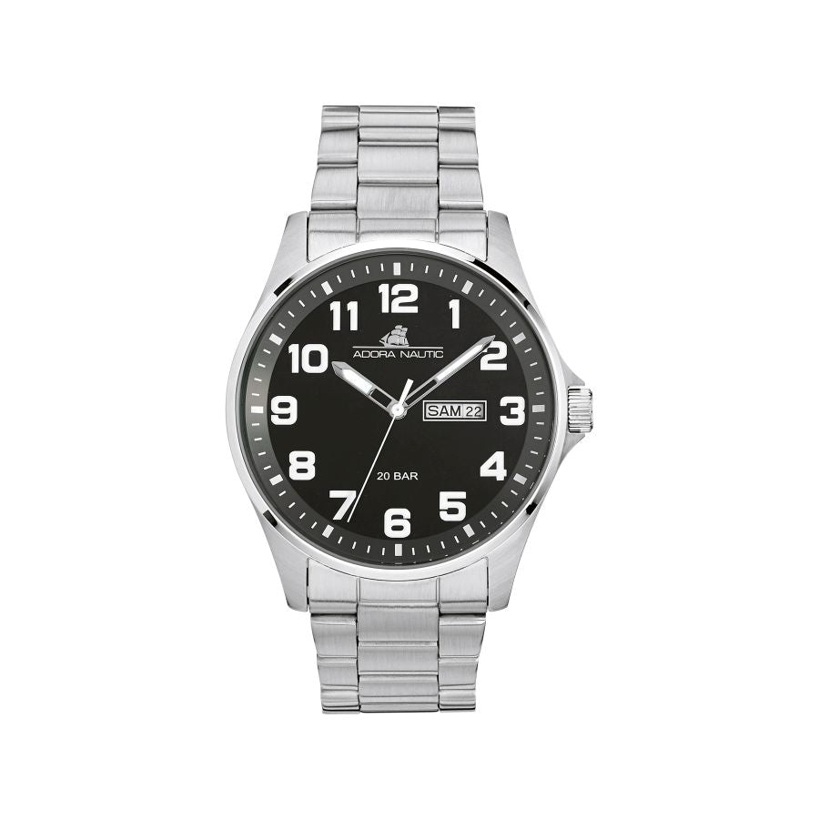 Herrenarmbanduhr – arabische Zahlen - Nautic