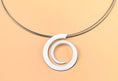 Bild in Galerie-Betrachter laden, Spiral Motion - Collier & Anhänger – Silber 925
