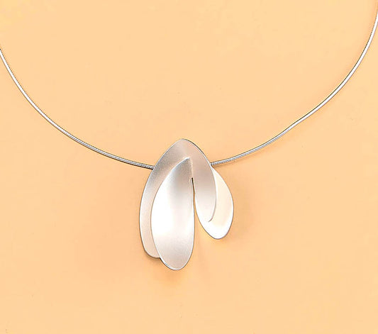 Leaf – Omegareif mit Anhänger – Silber 925