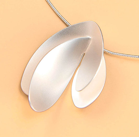 Leaf – Omegareif mit Anhänger – Silber 925