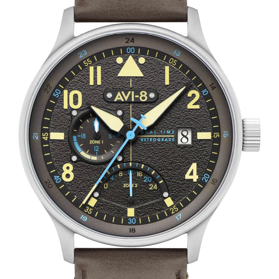 Hawker Hurricane McKellar Dual Time - Herrenarmbanduhr