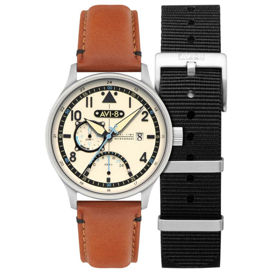 Hawker Hurricane McKellar Dual Time - Herrenarmbanduhr