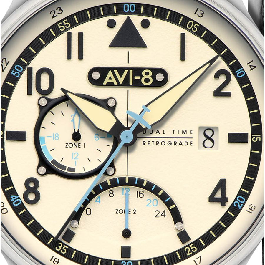 Hawker Hurricane McKellar Dual Time - Herrenarmbanduhr