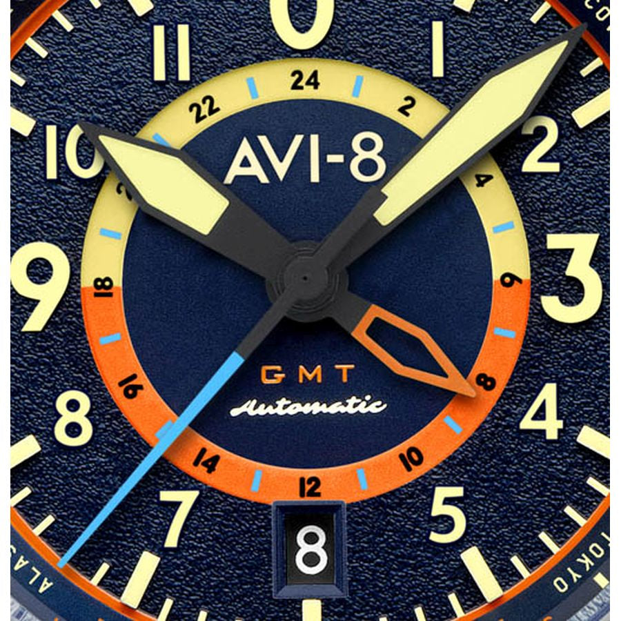 Flyboy Wingman Worldtimer GMT Automatic - Herrenarmbanduhr