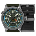 Bild in Galerie-Betrachter laden, Flyboy Wingman Worldtimer GMT Automatic - Herrenarmbanduhr
