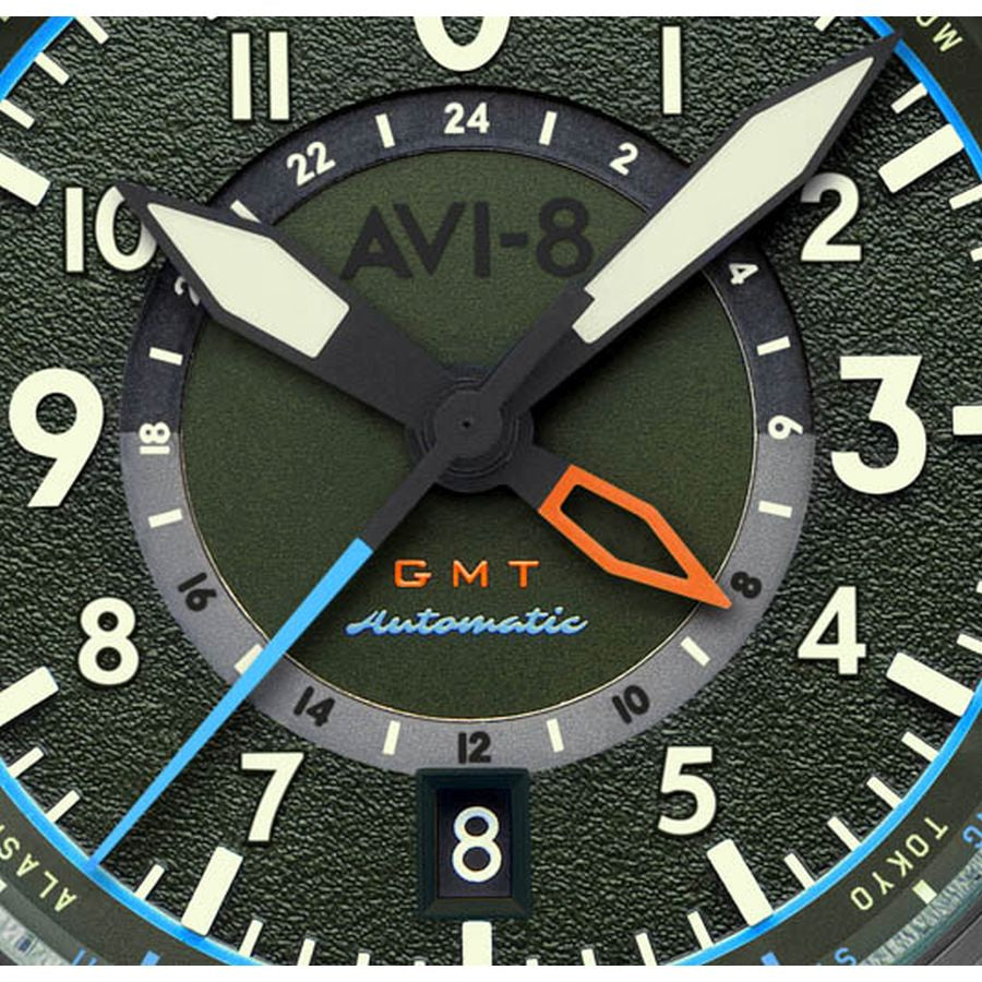 Flyboy Wingman Worldtimer GMT Automatic - Herrenarmbanduhr