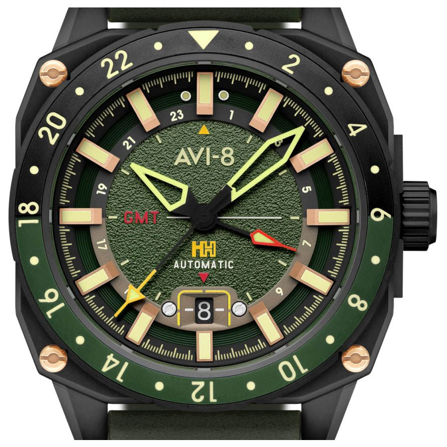 Hawker Hunter Atlas GMT – Herrenarmbanduhr - Automatik