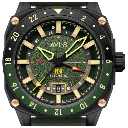 Hawker Hunter Atlas GMT – Herrenarmbanduhr - Automatik