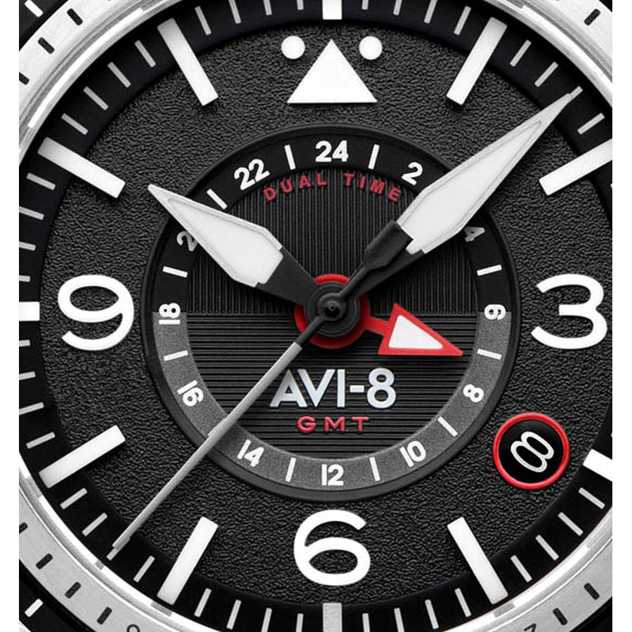 Flyboy Airmaster GMT – Herrenarmbanduhr - Automatik