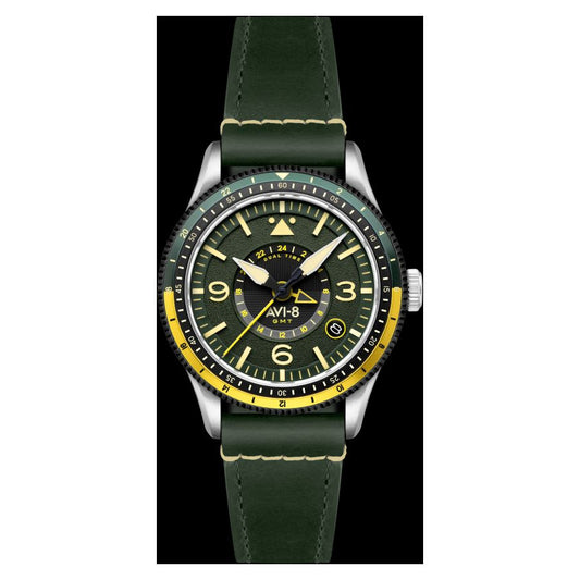 Flyboy Airmaster GMT – Herrenarmbanduhr - Automatik