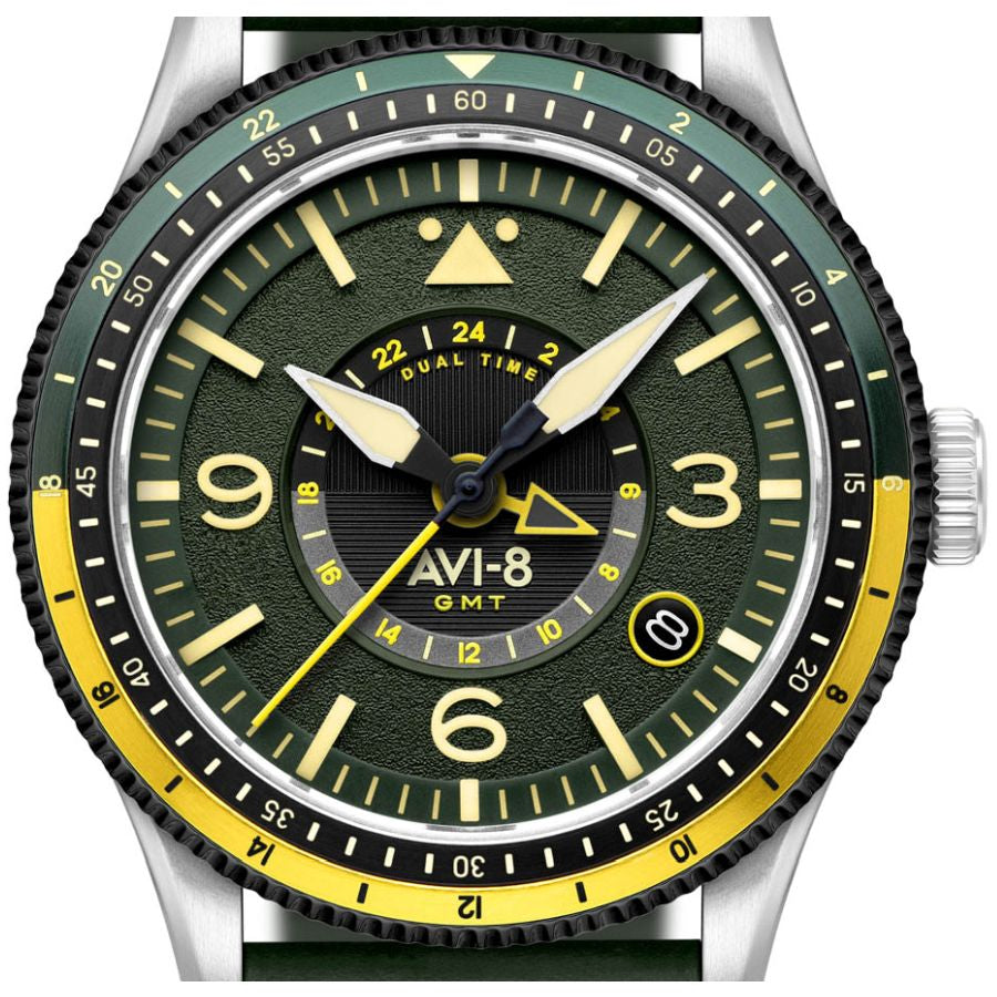 Flyboy Airmaster GMT – Herrenarmbanduhr - Automatik