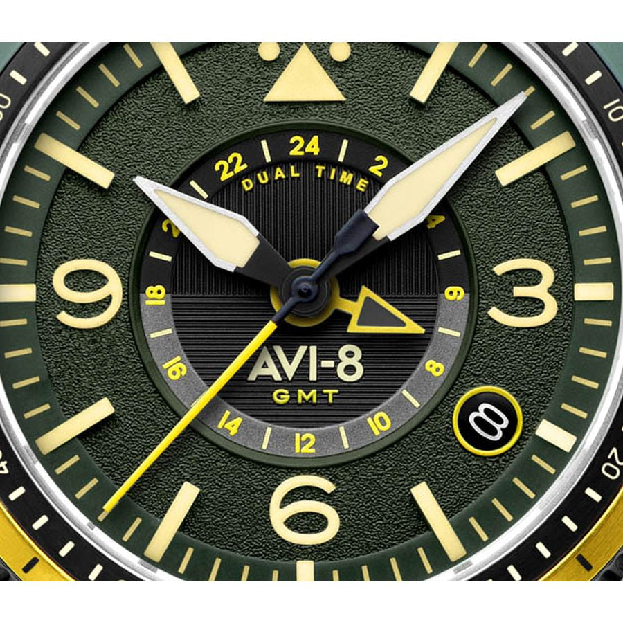 Flyboy Airmaster GMT – Herrenarmbanduhr - Automatik