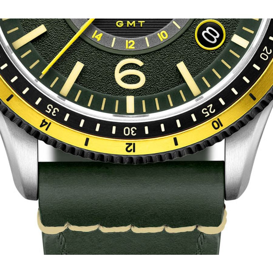 Flyboy Airmaster GMT – Herrenarmbanduhr - Automatik