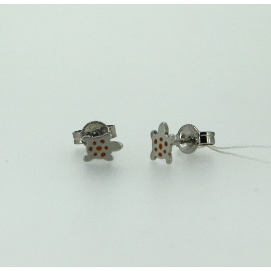 Ohrstecker - Schildkröte - Silber 925
