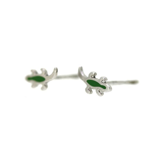 Ohrstecker – Gecko – Silber 925