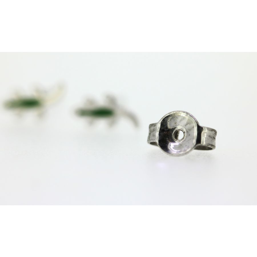 Ohrstecker – Gecko – Silber 925