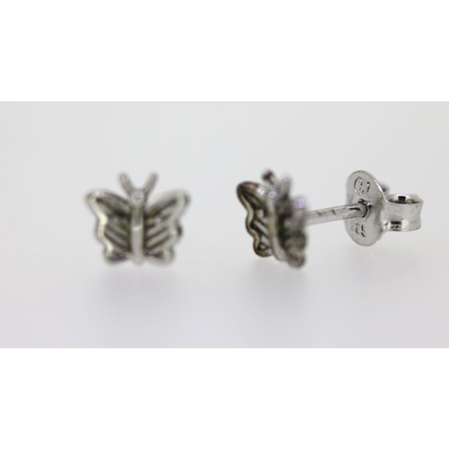 Ohrstecker – Schmetterling – Silber 925