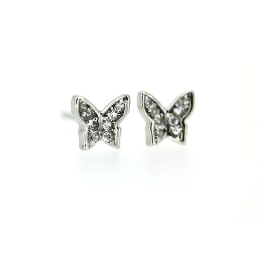 Ohrstecker – Schmetterling – Silber 925