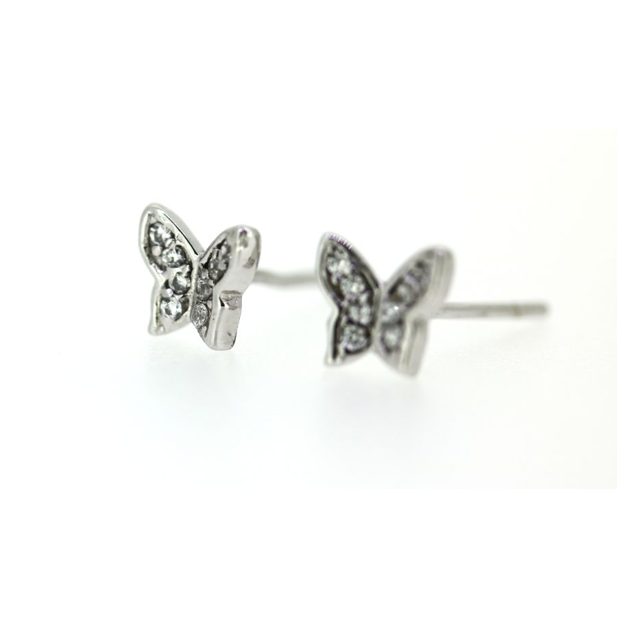 Ohrstecker – Schmetterling – Silber 925