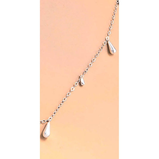 lange Kette mit Tropfen SI 925