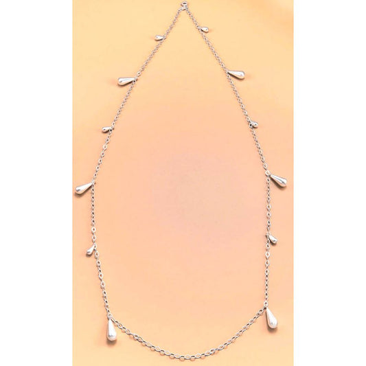 lange Kette mit Tropfen SI 925