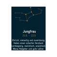 Bild in Galerie-Betrachter laden, Sternzeichen Jungfrau - Silber & Gold & Brillant

