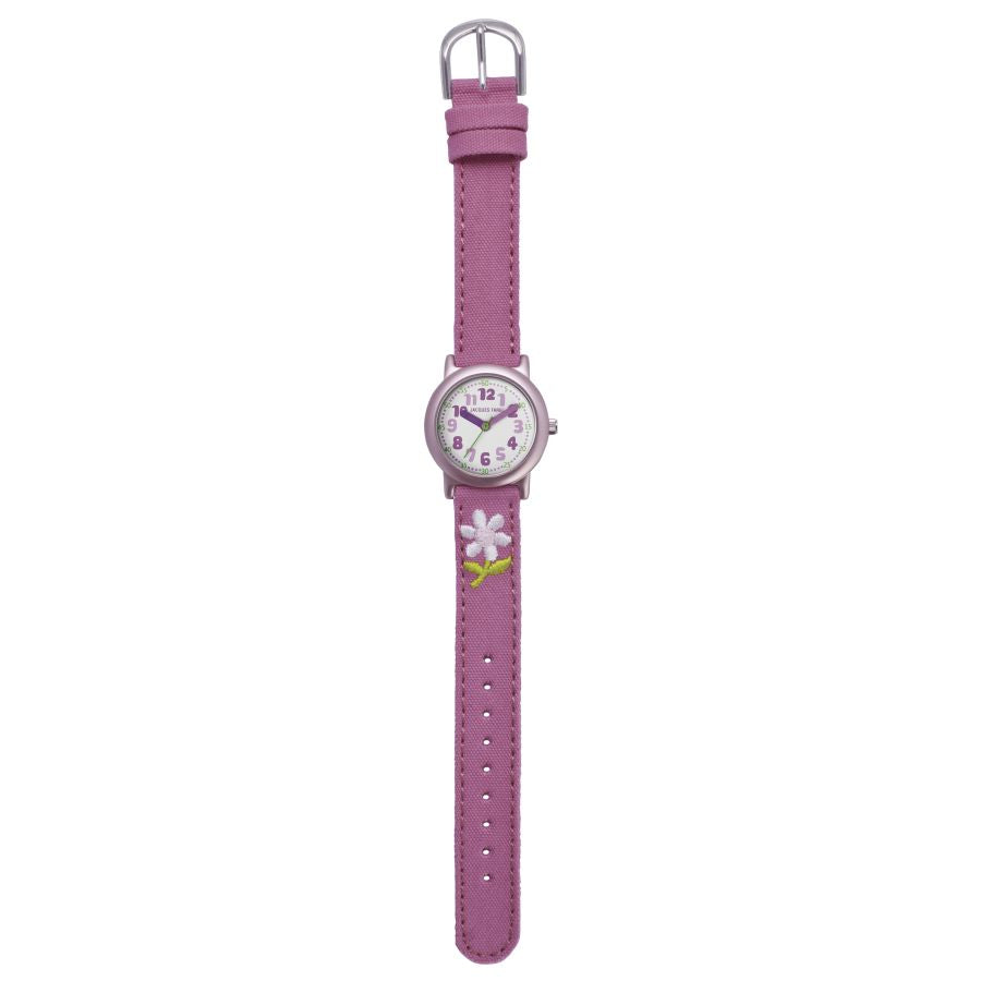 Öko-Kinderarmbanduhr Blume