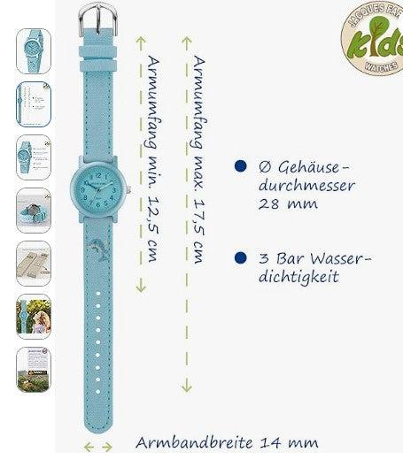 Kinderarmbanduhr - Delphin