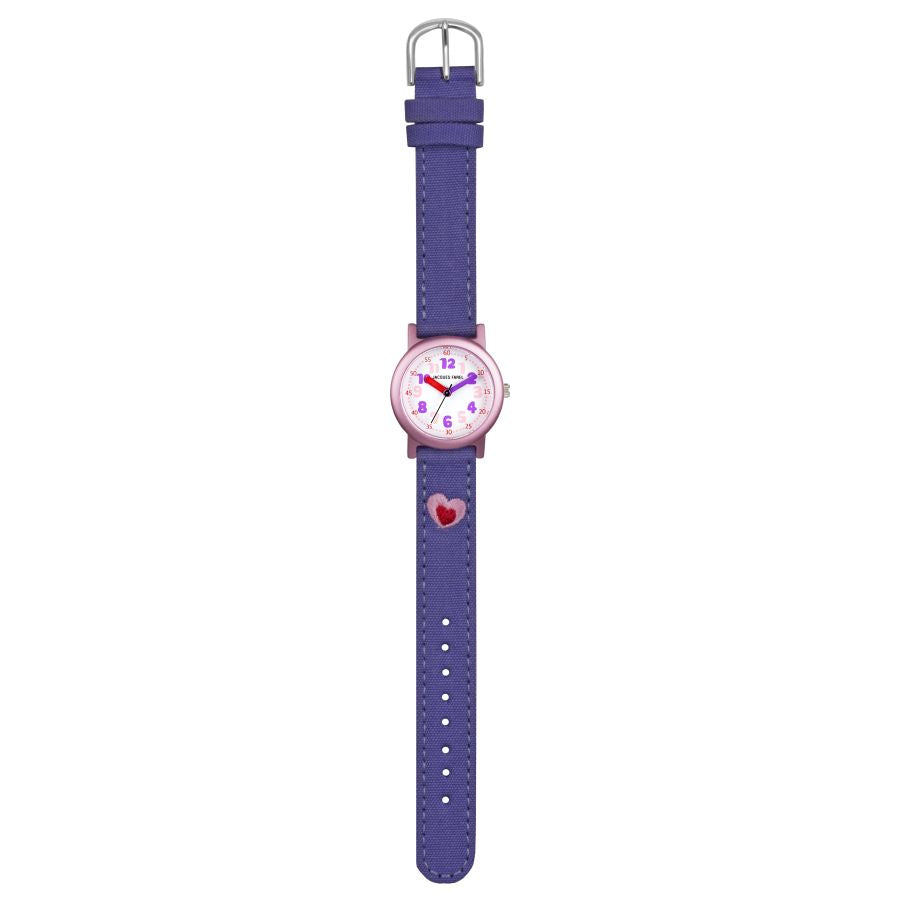 Öko-Kinderarmbanduhr mit Herz