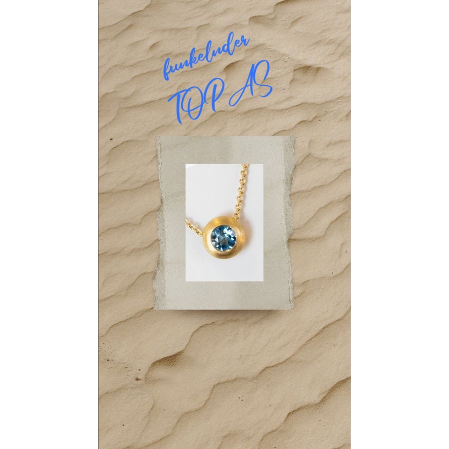 leuchtender Topas & Gold